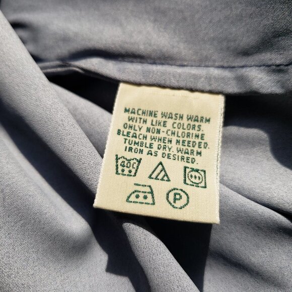 Eddie Bauer Navy Golf Windbreaker - Size L - Picture 3 of 4